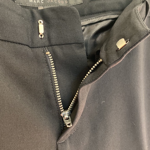 Vintage Marc Jacobs Wool Work Trousers - Black - Picture 5 of 6